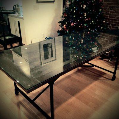 Are you looking for a #glass table top to protect your #furniture ? call us today for  a quote.