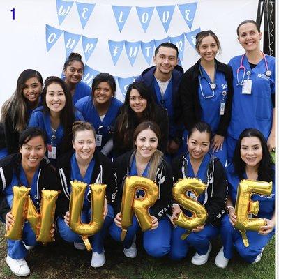 Celebrating Nurses Week at our OC and LA campuses!