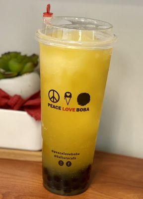 06.10.22 Calamansi slush w/ boba