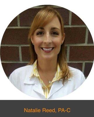 Natalie Reed PA Orthopedic PA specialist. You can meet Natalie in the urgent care.