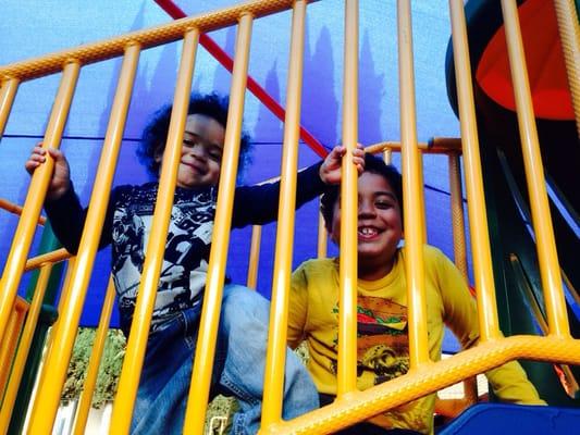 On the playground at ABC little school