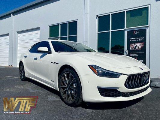 Ceramic Tint for the Maserati