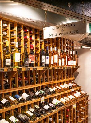 Our Australian & New Zealand wine section.