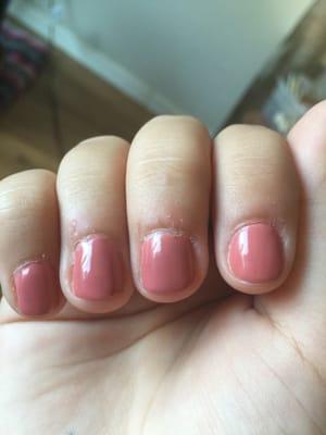 Gel manicure in color Redwood City