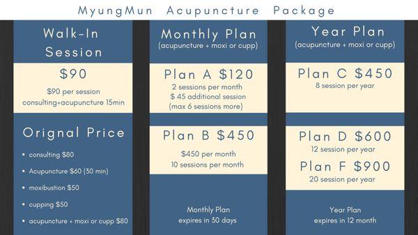 MyungMun Acupuncture Package