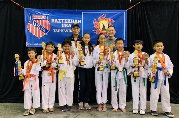 Tiger Claw Elite Taekwondo tournament
San Jose, Ca 
June 2019