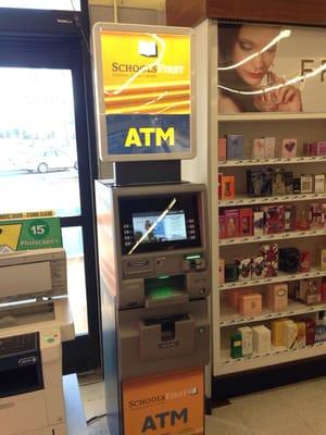 Schools First ATM inside