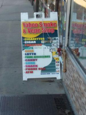 Yahoo Smoke & Vepe Shop