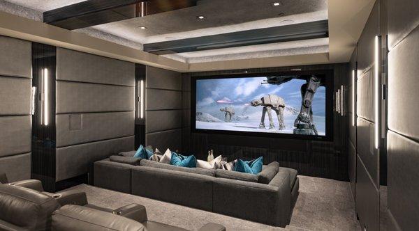 Private Residence Home Theater