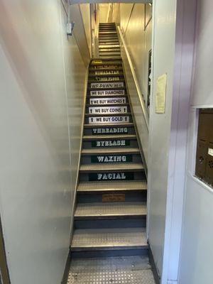 Stairs to Office