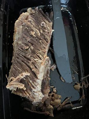 Beef rib plate