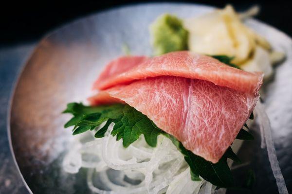 Otoro (Fatty Tuna) Sashimi :)))