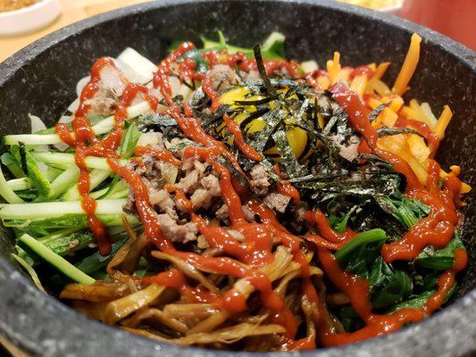 Dolsot Bibimbap.