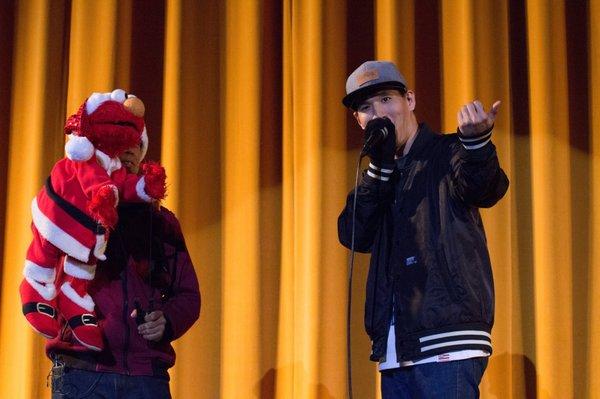 Elmo and Jason Tom at Hawaii Magic Festival, Kaimuki High School Performing Arts Center Auditorium