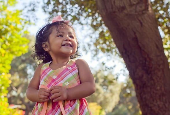 Through CASA's early childhood initiative, volunteers work with children ages 0-5 to make sure developmental milestones are reached.