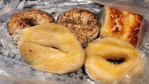 assorted bagels