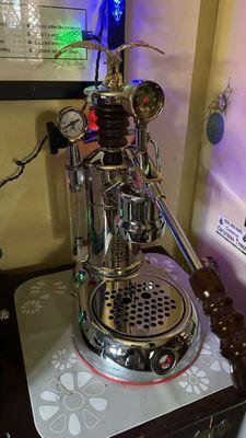 La Pavoni lever machine. 3.5 years old!