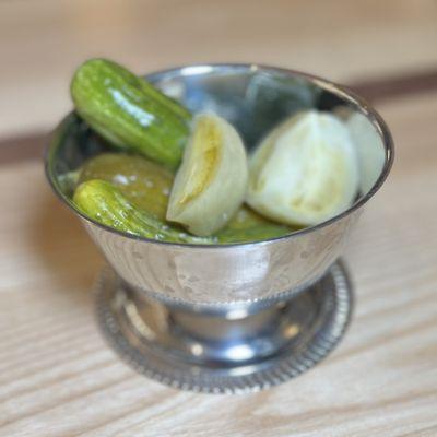 Complimentary Pickles