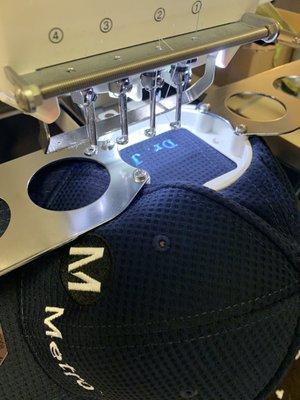 Personalize your gear with our in house embroidery services.