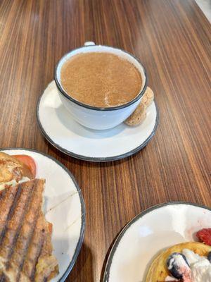 This cafe shop is absolutely adorable! They serve a delicious lavender latte and their pastries are freshly made in-house