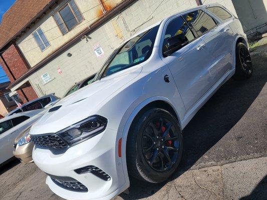 Hellcat Durango dropped off for a full detail