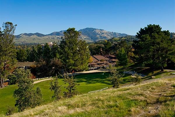 #3 Green and view of Mt Diablo