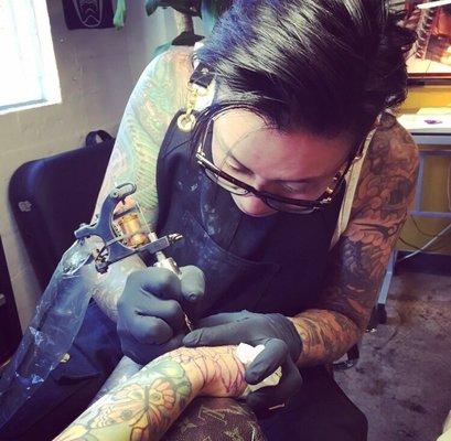 Taka tattooing