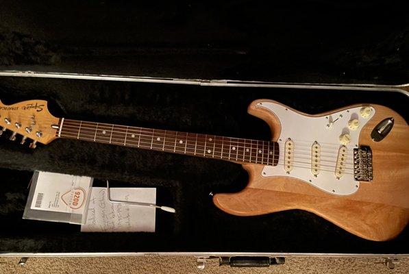 Restored stratocaster