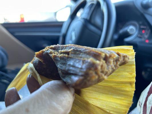 11/16/24 pumpkin tamale-excellent