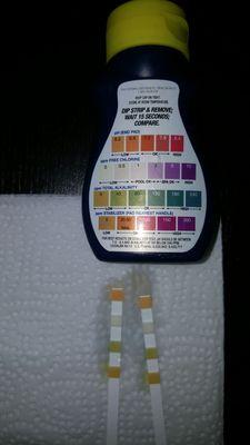 Lies! The guy told me thei Alkaline water was 8ph alkaline, but the test strips show 6.2 at best