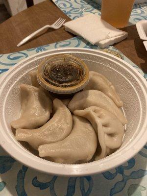 Steamed pork dumplings