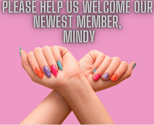 Welcome Mindy!