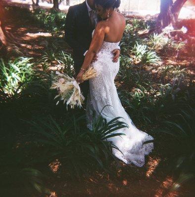 Dried florals bridal bouquet