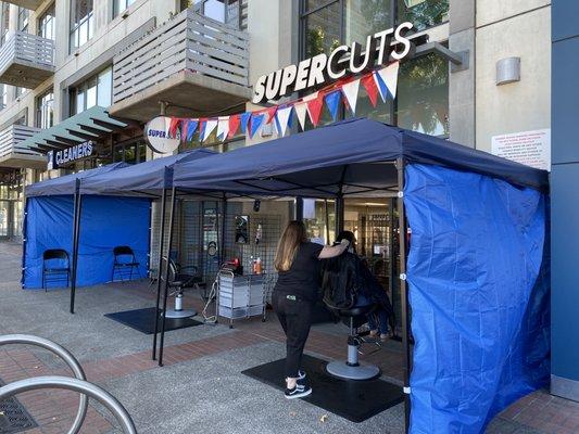 Supercuts Al Fresco... thank you for your support