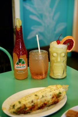 Jarritos Locos, Dark 'N Stormy, Pina Colada - IG: @nelson_eats