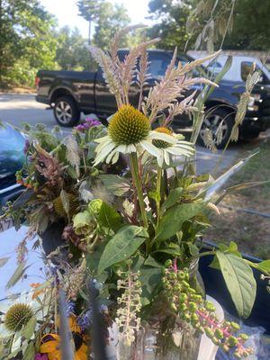 Last summer's wildflowers