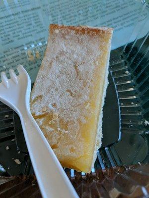 Lemon bar from the Cafe - it's the best!