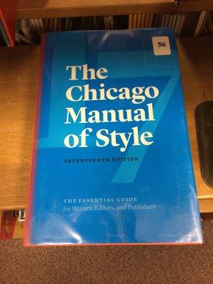 The Chicago Manual of Style