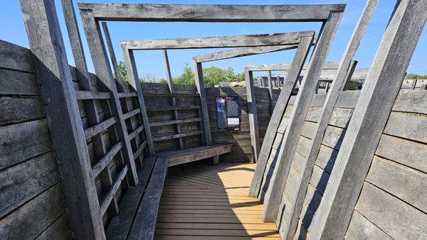 WWI Trench.