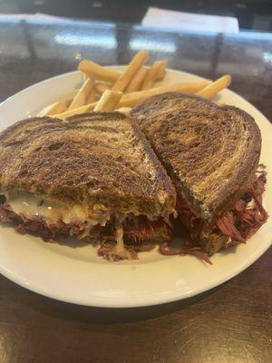 Reuben Sandwich on St. Patrick's Day