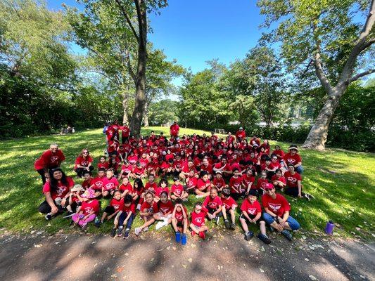 Student body pic at annual field day!