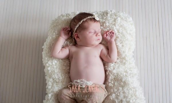 Beautiful newborn baby girl!