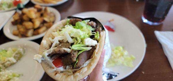 Lamb gyros