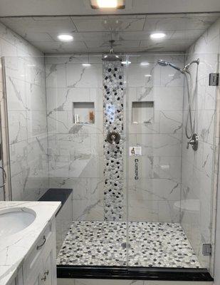 Shower doors!