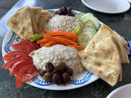 Full order of baba ganoush