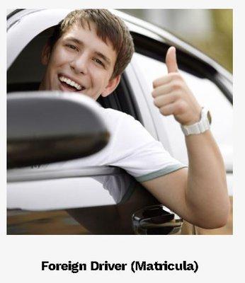 Providing Foreign Driver Insurance (Matricula)