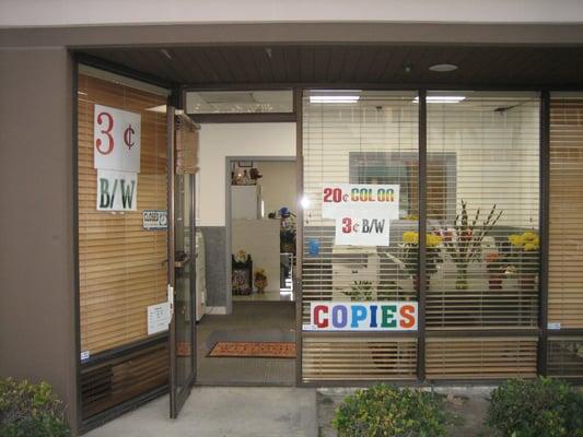 It's on the other side of the Garden Grove United States Post Office. There's plenty of parking along the street.