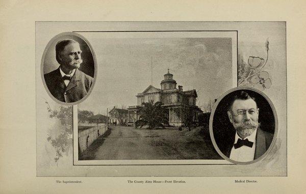 Before it was Elmwood Correctional it was the County Poor House with over 100 acres of farmland for the homeless. Photo 1884