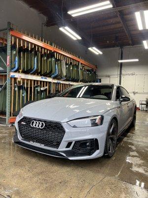 Audi Rs5 windshield replacement and calibration