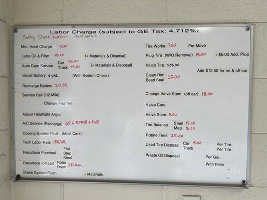 2/22/2023 price list